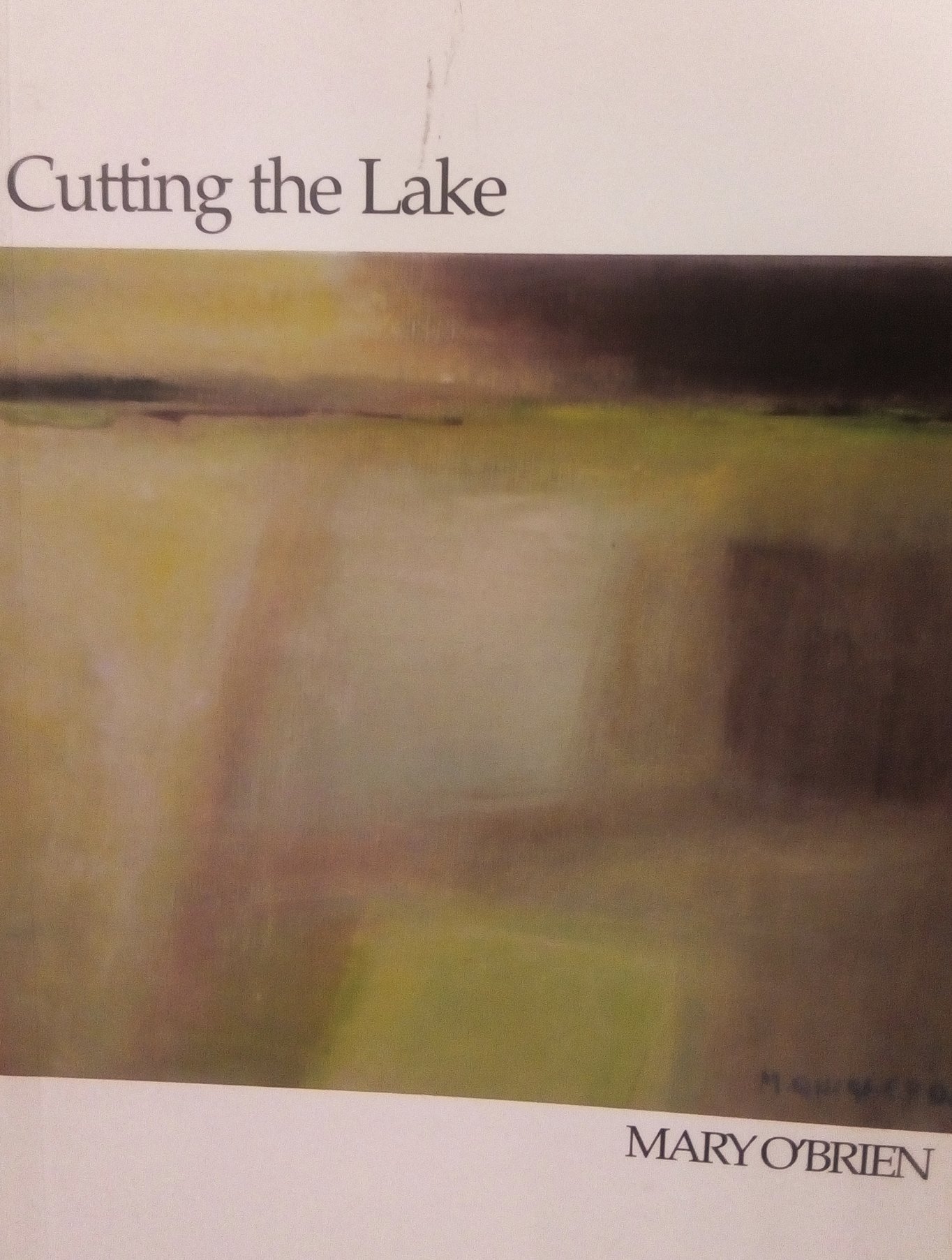 Cutting the Lake by Mary O'Brien